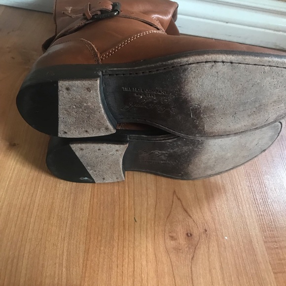 Frye Phillip Riding Whiskey boots leather size 8 - Picture 6 of 13